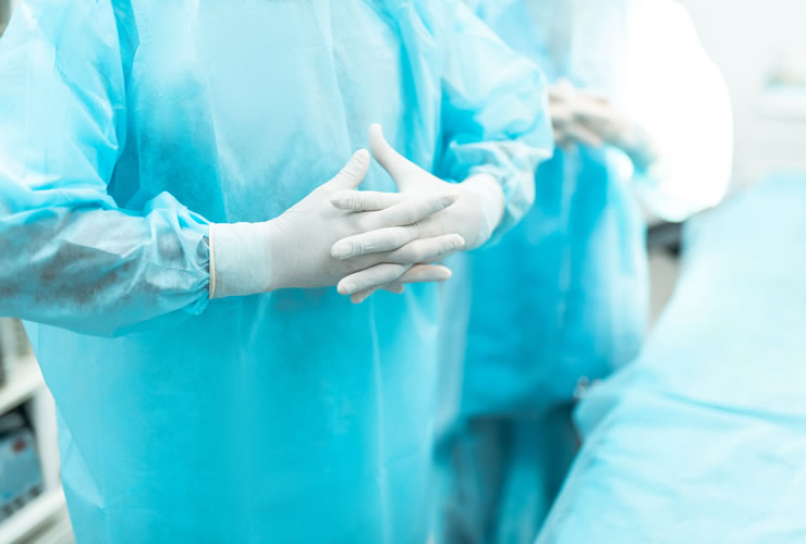 Batas Cirúrgicas Esterilizadas